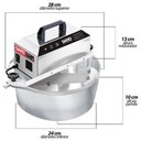 Ver imagem 3 de Misturador de Doces e Massas 4l Elétrica Saro Pa4r Bivolt