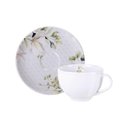 Ver imagem 3 de Jogo 12 Xícaras e Pires Porcelana 250ml Magnólia Tramontina Branco Chá Café