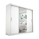 Ver imagem 3 de Guarda-Roupa Casal com Espelho 3 Portas de Correr Ilheus Plus Espresso Móveis