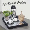 Ver imagem 4 de Bandeja Café Decorativa Bar Entrada Mesa Enfeite Recepção:bandeja Bebida Café Bar Pequena Decorativa
