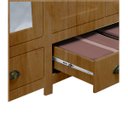 Ver imagem 7 de Guarda-roupa Casal 10 Portas 3 Gavetas Topázio Freijó Madeira Pinus - Finestra