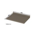 Ver imagem 3 de Tampo Para Balcão 60 Cm Henn Duna
