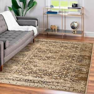 Tapete Belga 100% Viscose Veludo - Jolitex - Bege - 50x80cm