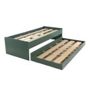 Ver imagem 1 de Cama Solteiro Bicama com Cama Auxiliar 194x83 Cm20 Verde Dtall