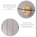 Ver imagem 6 de Gabinete para Banheiro 80cm com 1 Porta 2 Gavetas e Cuba de Embutir Copenhague