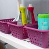 Cesto Organizador Plástico com Furação Berinjela 1,4l Log Ordene - 3