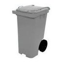 Ver imagem 3 de Lixeira Contentor Plastico Tipo Gari 240 Litros Cor:marrom