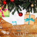 Ver imagem 2 de Saia para Árvore de Natal de Veludo Pelo Alto Branco 90cm