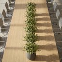 Ver mais imagens de Kit 15 Buquês de Eucalipto Artificial 40cm com 6 Hastes – Folhagem Realista de Alta Qualidade