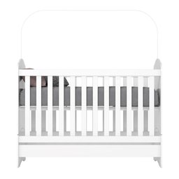 Quarto de Bebê Completo com Berço Mini Cama e Cômoda Faz de Conta Espresso Móveis - 8