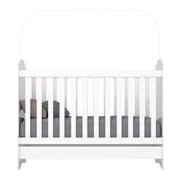 Quarto de Bebê Completo com Berço Mini Cama e Cômoda Faz de Conta Espresso Móveis - 9