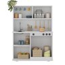 Cozinha Infantil de Brinquedo Design Realista Mdf Resistente e Segura:menta - 5