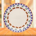 Ver imagem 2 de Jogo Pratos Raso Jantar 12pçs 12 Pessoas Jardim Cerejas 26cm