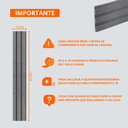 Ver imagem 3 de Painel Ripado Eva Laminado Autocolante 10cm Madeto Cinamomo | Valor do Metro
