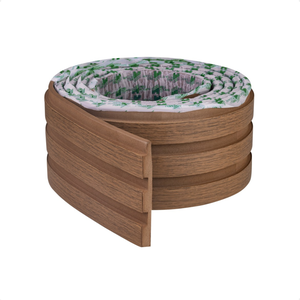 Painel Ripado Eva Laminado Autocolante 10cm Madeto Cinamomo | Valor do Metro