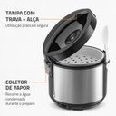 Ver imagem 5 de Panela Elétrica de Arroz Mondial Pratic 10i Premium Preto/inox 700w 127v - Pe-42-10x