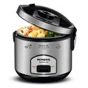 Ver imagem 1 de Panela Elétrica de Arroz Mondial Pratic 10i Premium Preto/inox 700w 127v - Pe-42-10x