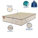 Ver imagem 4 de Colchão Casal Prorelax 138x188x34 Prata Molas Ensacadas Pillow In Duplo - Bege