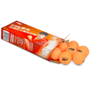 Ver imagem 2 de 10 Bolas Tênis de Mesa Dhs 40+ Profissional 3 Estrelas:laranja