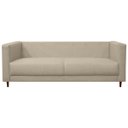 Ver imagem 7 de Sofá Living Viena 2 Lugares 140cm para Sala Recepção Consultório Linho - Sofa Store:linho Bege