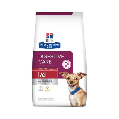Ração Hill's I/d Cães Adultos Cuidado Gastro Intestinal Pedaços Pequenos Frango 2 Kg