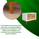 Ver imagem 6 de Berco Noah Classic Branco Fosco com Savana - Moveisaqui