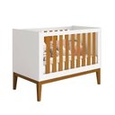 Ver imagem 1 de Berco Noah Classic Branco Fosco com Savana - Moveisaqui