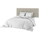 Ver imagem 3 de Kit Cabeceira Estofada em Placas para Cama Casal 18 Peças Cercartto