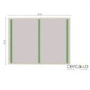 Ver imagem 6 de Kit Cabeceira Estofada em Placas para Cama Casal 18 Peças Cercartto