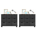 Ver imagem 1 de Kit 2 Nichos Organizadores com 9 Gavetas Preto/Preto - FdECOR