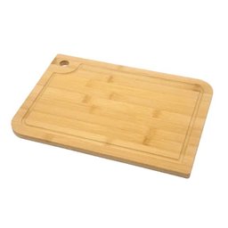 Tabua de Madeira Bambu P/Corte 33x24cm LEAO PRIMO - 2