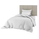 Ver imagem 3 de Kit Cabeceira Estofada em Placas para Cama Solteiro 12 Peças Cercatto