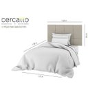 Ver imagem 4 de Kit Cabeceira Estofada em Placas para Cama Solteiro 12 Peças Cercatto