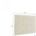 Ver imagem 6 de Kit Cabeceira Estofada em Placas para Cama Solteiro 12 Peças Cercatto