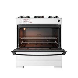 Fogão Esmaltec 5 Bocas Ideal Master Mesa Inox Tampa de Vidro Forno 84 Litros Branco T5itb Bivolt - 7 Fogão Esmaltec 5 Bocas Ideal Master Mesa Inox Tampa de Vidro Forno 84 Litros Branco T5itb Bivolt - 7