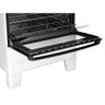 Fogão Esmaltec 5 Bocas Ideal Master Mesa Inox Tampa de Vidro Forno 84 Litros Branco T5itb Bivolt - 6