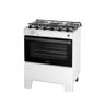 Fogão Esmaltec 5 Bocas Ideal Master Mesa Inox Tampa de Vidro Forno 84 Litros Branco T5itb Bivolt - 3