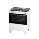 Ver imagem 3 de Fogão Esmaltec 5 Bocas Ideal Master Mesa Inox Tampa de Vidro Forno 84 Litros Branco T5itb Bivolt