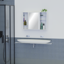 Ver imagem 1 de Armário Plástico Versátil Porta de Correr 32 x 46,5 x 9,5 cm 