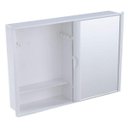 Ver imagem 6 de Armário Plástico Versátil Porta de Correr 32 x 46,5 x 9,5 cm Branco