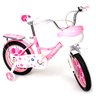 Bicicleta Infantil Princesa Aro 14 Unitoys 1507 - Rosa - 1
