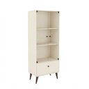 Ver imagem 2 de Cristaleira 680x1730x400 mm Curve Cinza/Off White