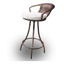 Ver imagem 5 de Conjunto Arcobalena Duna Cru + 3 Banquetas Duna Cru Giratórias para Área Externa Jardim