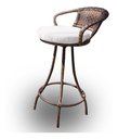 Ver imagem 5 de Conjunto Arcobalena Duna Cru + 3 Banquetas Duna Cru Giratórias para Área Externa Jardim