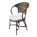 Ver imagem 3 de Conjunto Arcobalena Duna Cru + 3 Banquetas Duna Cru Giratórias para Área Externa Jardim