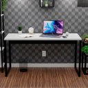 Ver imagem 4 de Mesa de Escritório Computador Industrial 1,50m Netmobil - Branco