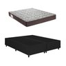 Cama Box Casal Bipartido Iso 150 Espuma D45 138x188 Preto - Ortobom - 1