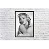 Quadro Vintage Marilyn Monroe Retrô Com Moldura G03 - 2