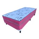 Ver imagem 1 de Cama Box Solteiro Conjugado Ortopédico Sleep Pink 88x188x53