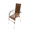 Ver imagem 6 de Kit 4 Cadeiras Vênus e Mesa Garden, 2 Espreguiçadeiras Catar e Mesa Emily para Jardim, Piscina Trama